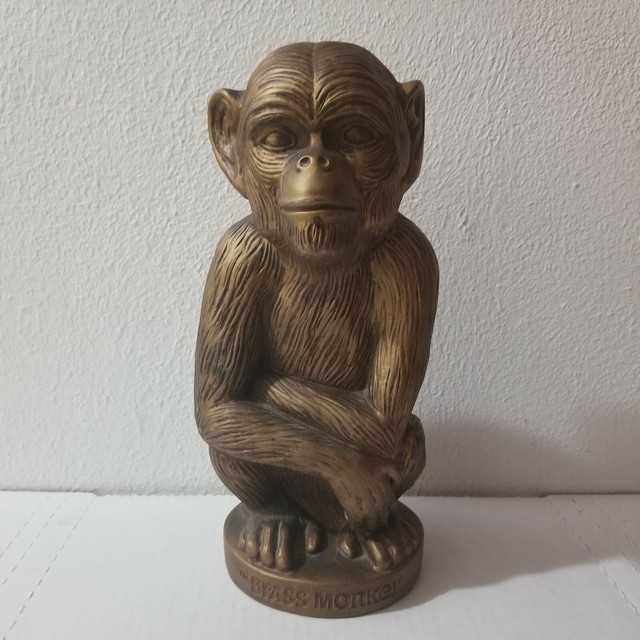 Brass Monkey Plastic Coin Piggy Bank 