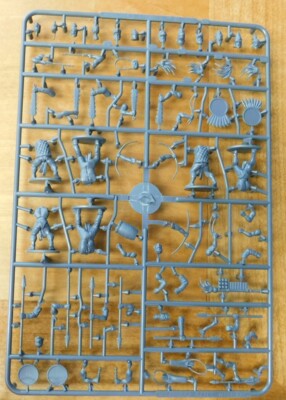 Wargames Renaissance: 28mm Gunpowder Mercenaries & Kings: Aztec Warriors 1 Sprue