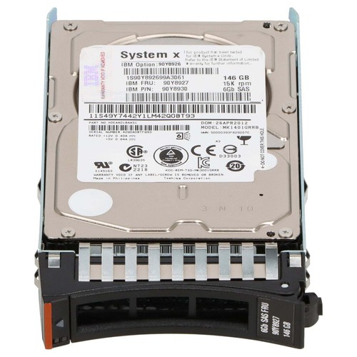IBM SAS Festplatte 146 GB 15k SAS 6G SFF x3300 M4 - 90Y8927 - Bild 2 von 7
