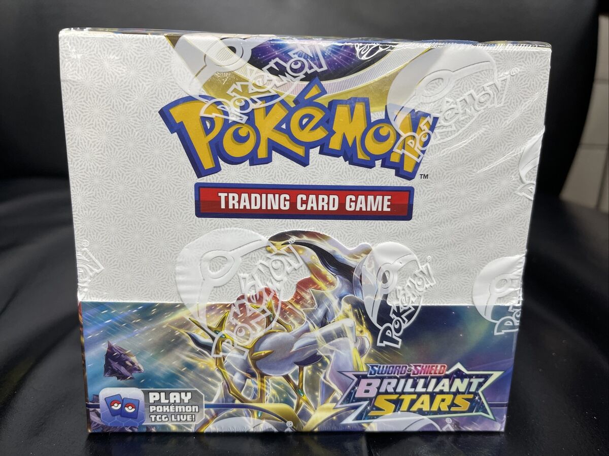 Pokemon TCG: Sword & Shield Brilliant Stars 36 Count Booster Box