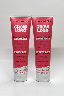 Marc Anthony Grow Long Super Fast Strength Conditioner, 8.4 fl oz Each ( Pack 2)