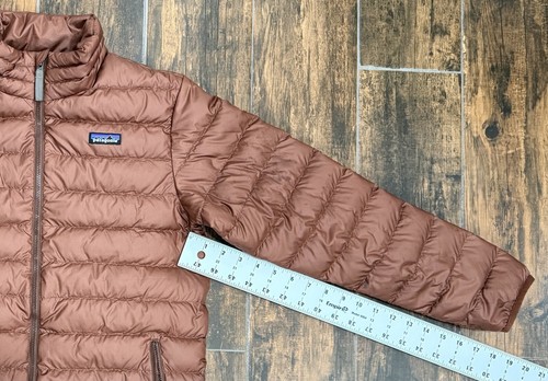 Patagonia Boys' Down Sweater Full Zip Orange Size XL14 STY68245 - Picture 8 of 23