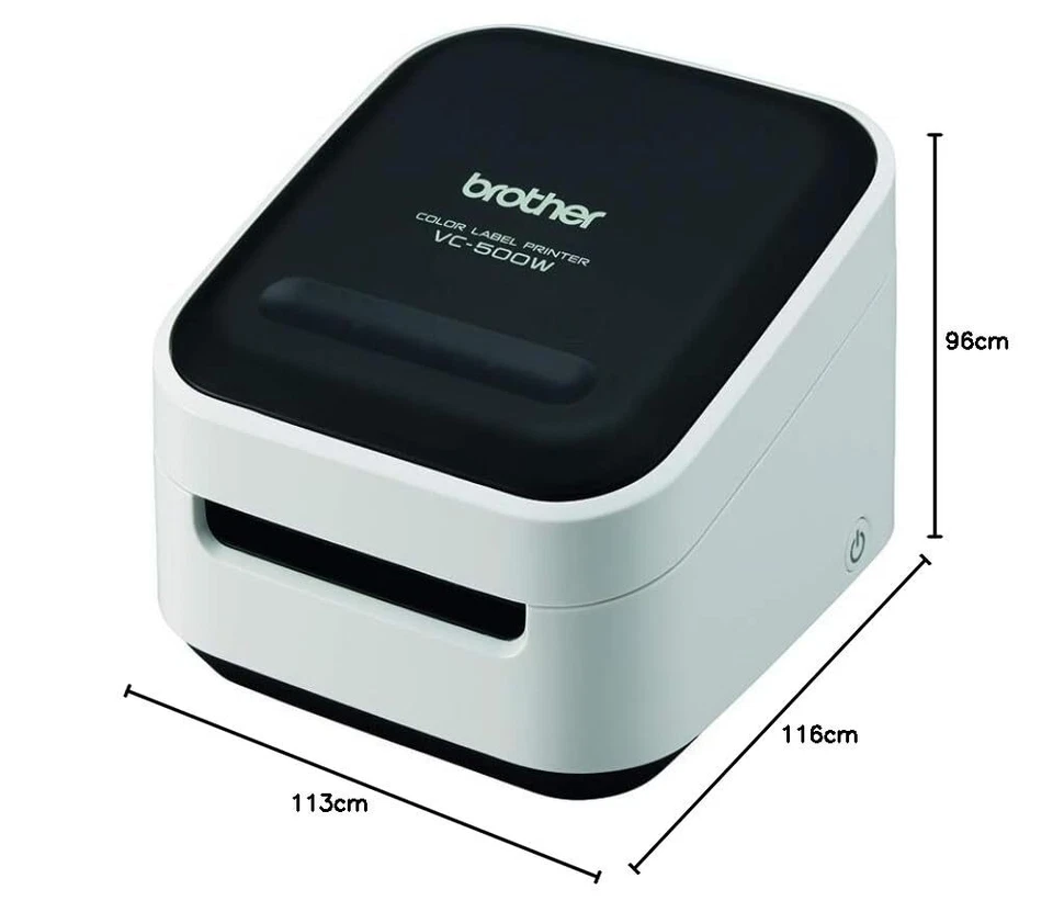 Brother Thermal Color Label Printer VC-500W USB Wireless LAN Compatible - Image 3 of 4