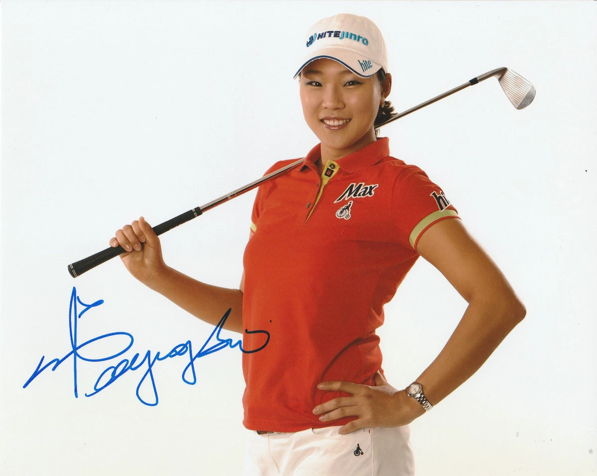 HEE KYUNG SEO SIGNED AUTO'D 8X10 PHOTO POSTER LPGA TOUR KOREA 2011 ROY A |  eBay