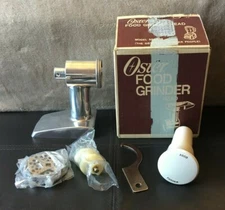 Vintage Oster Food Grinder Head Model 954-01B 8 Piece No Manual Original Box