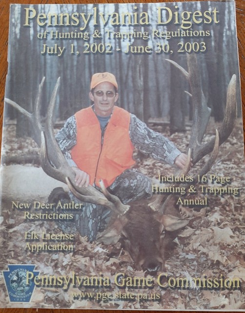 PA PENNA. GAME COMMISSION HUNTING AND TRAPPING DIGEST/ REGULATIONS 2002