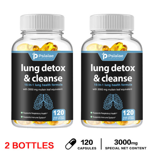120pcs Lung Detox & Cleanse - Immune Defense & Antioxidant-Mullein, Oregano Leaf - Picture 10 of 12