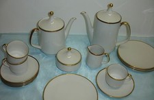 Schumann Arzberg, Kaffeeservice/Teeservice - Form 1500 - Goldrand