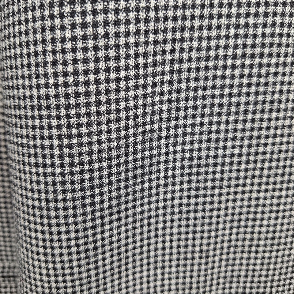 Abrigo deportivo Burt Pullittzer para hombre 44S gris a cuadros mezcla de lana 3 botones sin ventilación Foto 3 de 4