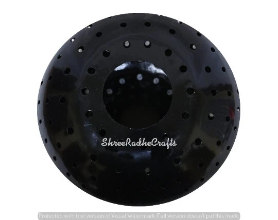 Abajur de mesa marroquino 12", abajures de assoalho de cabeceira de metal para decoração de casa - Imagem 4 de 4