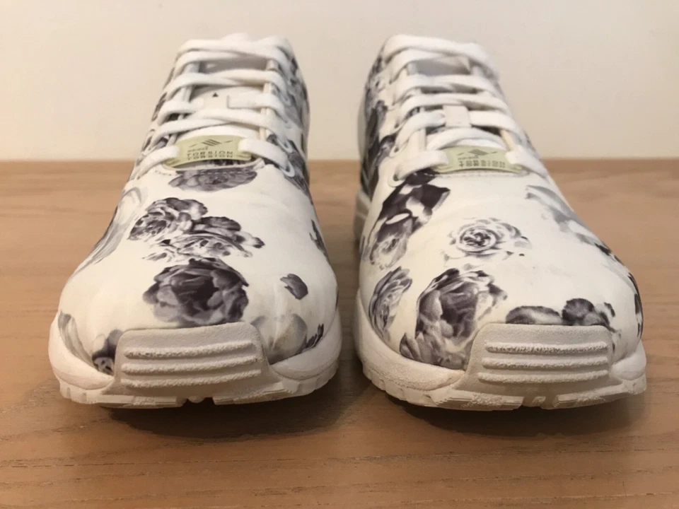 Adidas Womens ZX Flux Rose Black/White Size 9 - Image 2 of 4