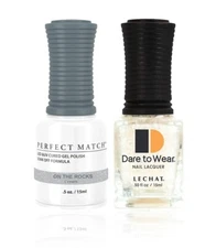 LeChat Perfect Match UV Gel + Nail Polish - PMS259 On The Rocks