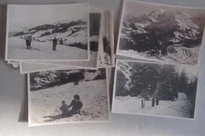 Lot 19 anonymous silver photos Megève Chamonix Bettex 1937/38