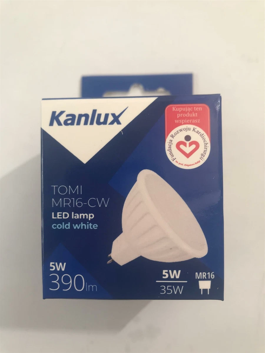 Kanlux TOMI LED 5W MR16 CW 390lm 5300k 22705