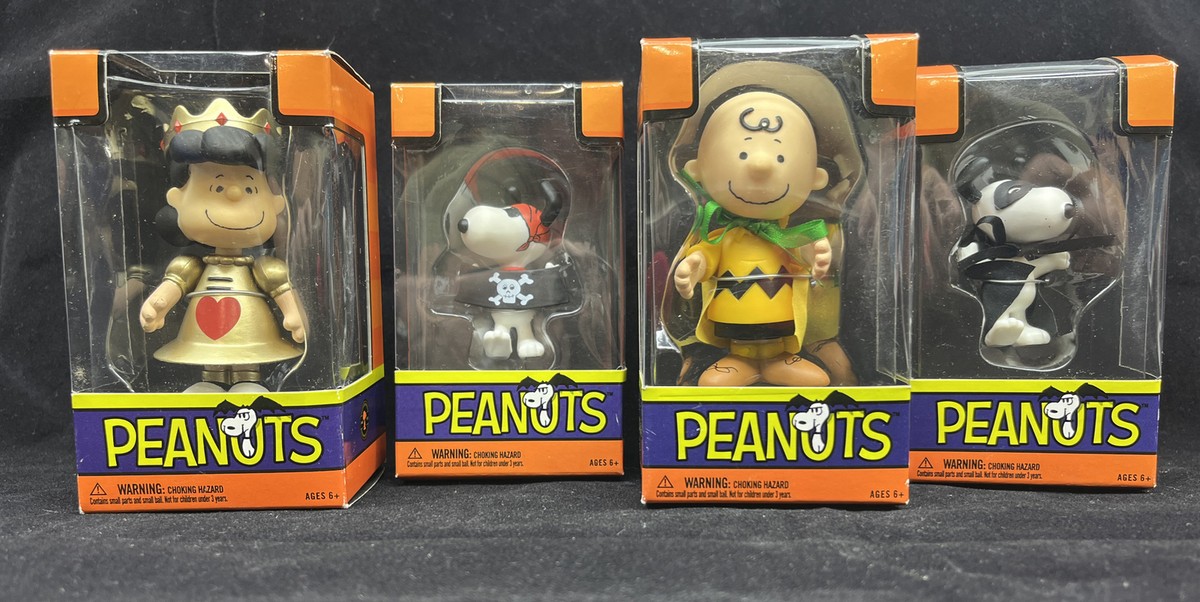 Calzini Alla Caviglia Peanuts Per Bambini, Confezione Da 6 Paia, Tema Halloween. Con Snoopy, Woodstock E Charlie Brown. Taglia Unica (7-9 Anni). Morbidi E Lavabili.