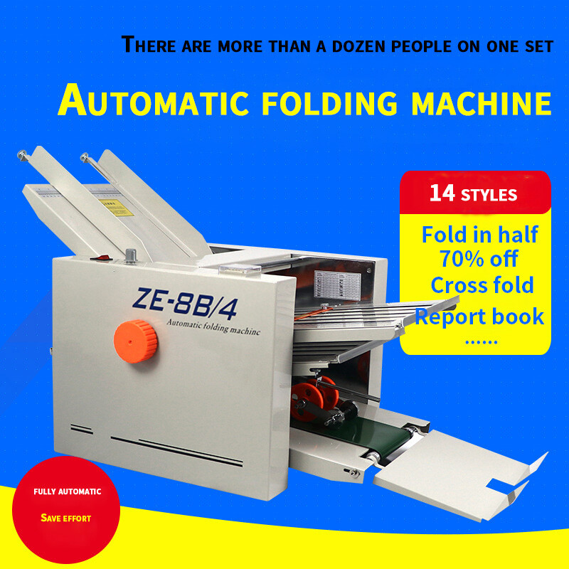Automatic Paper Folding Machine Desktop Manual Instruction Paper