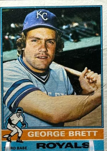 1976 Topps #19 George Brett - Kansas City Royals 