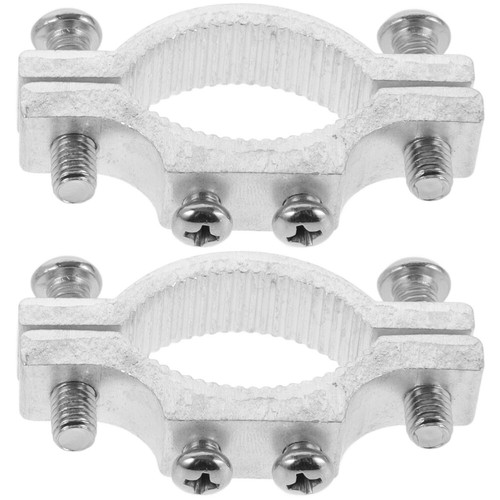 2 Pcs Lamp Support Tube Clamp Motocross Mount Bracket for Motorcycle - 第 6/12 張圖片