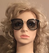 MICHAEL KORS MK1010 110011 Adrianna I Black Gold Grey 54 mm Women's Sunglasses