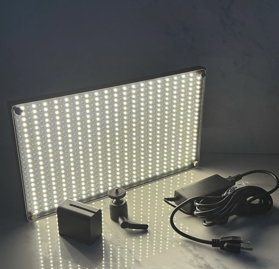 Fotodiox LED-876A Photo/Video Light Kit - Pro LED Dimmable Light Kit w/ Battery - Image 2 of 4