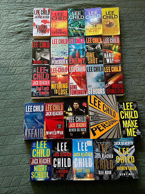 LEE CHILD BOOKS You Choose ''JACK REACHER'' series, PB, discount w/multiple SMVARY