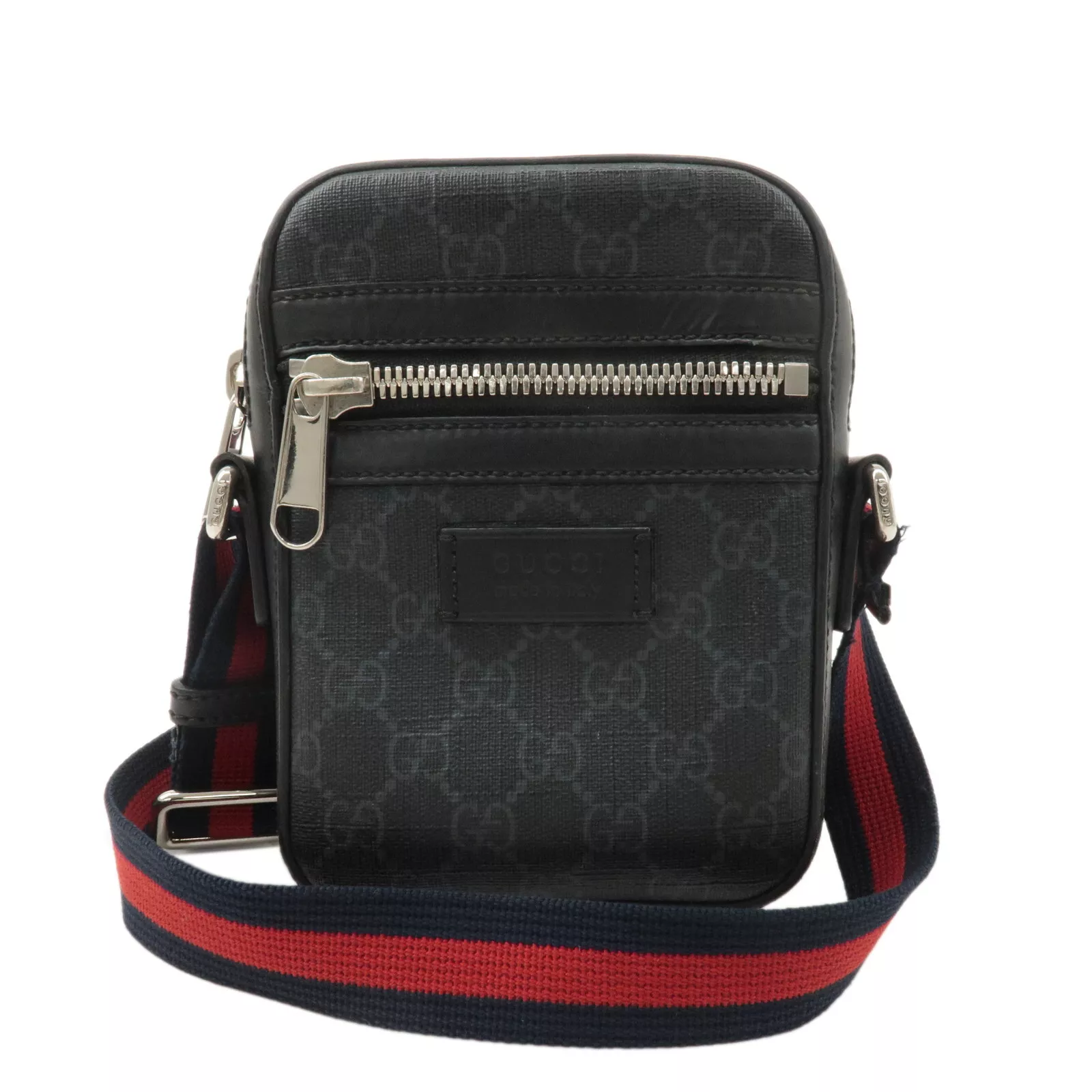 Authentique mini sac à bandoulière GUCCI Sherry GG cuir suprême 598103 d'occasion