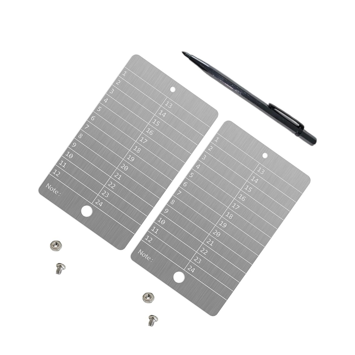 2x Steel Bitcoin Wallet, Cryptocurrency Wallet Seed Phrase Storage  Engraving Pen | eBay UK