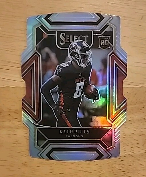 2021 Panini Select - Club Level Silver Prizm Die-Cut #246 Kyle Pitts (RC)