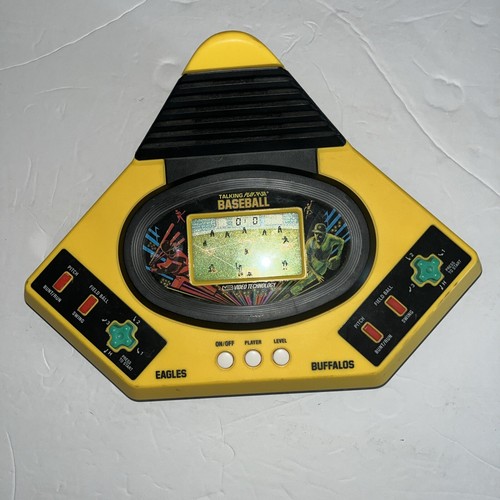 Vintage VTech Talking Play By Play Baseball Handheld Electronic Game 1987 WORKS - Picture 2 of 5