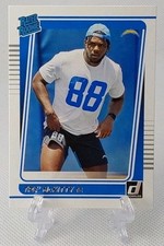 🏈2021 donruss TRE' McKITTY (rookie) football card #304🏈 *Chargers* *Georgia*