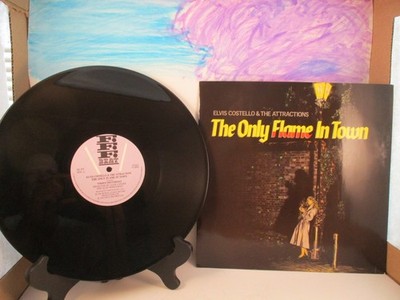 Elvis Costello & Attractions Only Flame in Town 12inch 45 rpm Stereo UK EP VG+