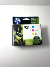 HP 951 OEM Color Ink Cartridges Exp August 2017