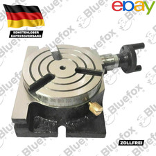 Teilapparat Rundtisch &Oslash; 80 mm Horizontal & Vertikal | Pr&auml;zisions-Rundtisch 36:1