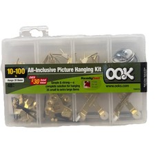 3-OOK Ready Nail Medium Picture Hanging Kits 48pc Piece 10lb-100lb