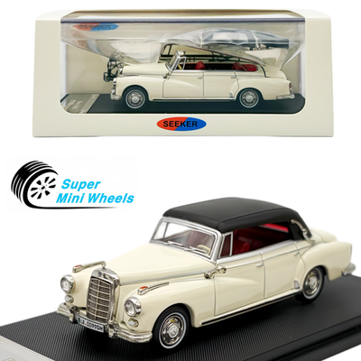 #ad Seeker 1:64 1959 Mercedes Benz 300D White Diecast Model $29.99