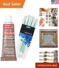 Rub n Buff 0.5oz Gloss Finish in Autumn Gold - Perfect for Interior & Exterior