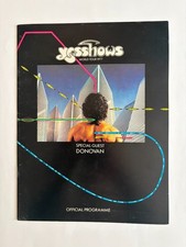 Yes World Tour 1977 Concert Program w/ Donovan Original Prog Rock Memorabilia