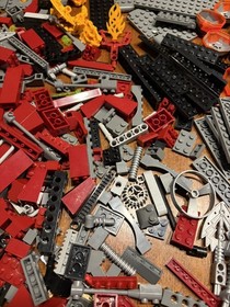 Lego Bionicle Battle of Metru Nui  (8759) Used Incomplete Bulk Parts 2 lb 15 oz