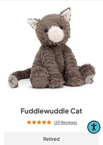 Jellycat Fuddlewuddle Kitty | eBay