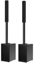 2x RCF EVOX J9 Black Active Column PA Systems 2100W New