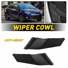 For Toyota Corolla 2014-2019 Pair Windshield Wiper Side Cowl Extension Cover