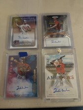 (4) Jordan Westburg Rookie Auto Bundle Bowman Topps Chrome Prizm Boys Of Summer