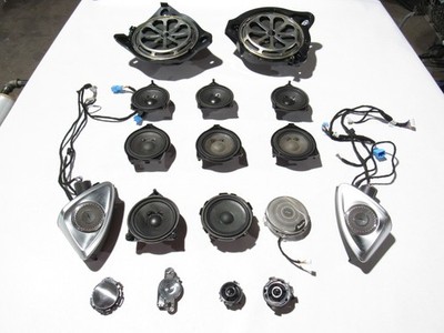 Mercedes E63 S W213 2020 4.0L Burmester Tweeter Speaker Set 17 PCS 18-23 |:Y