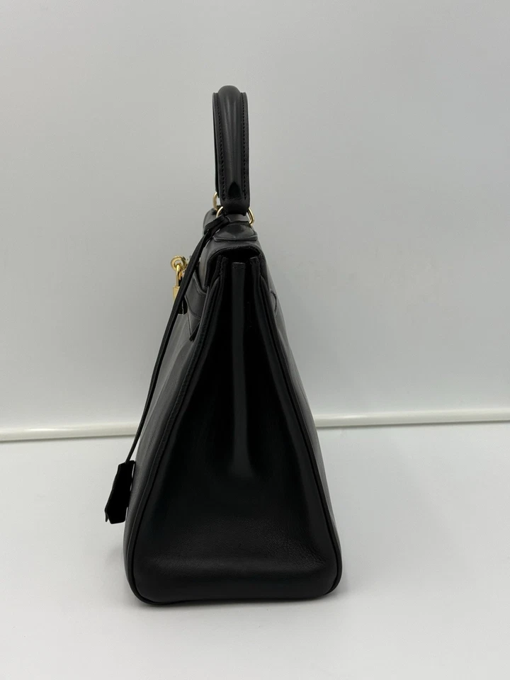 CLASE ALTA por Claudio Budel 1971 MILANO Sac à Main de Voyage 32 becerro negro ITALIA Foto 4 de 4