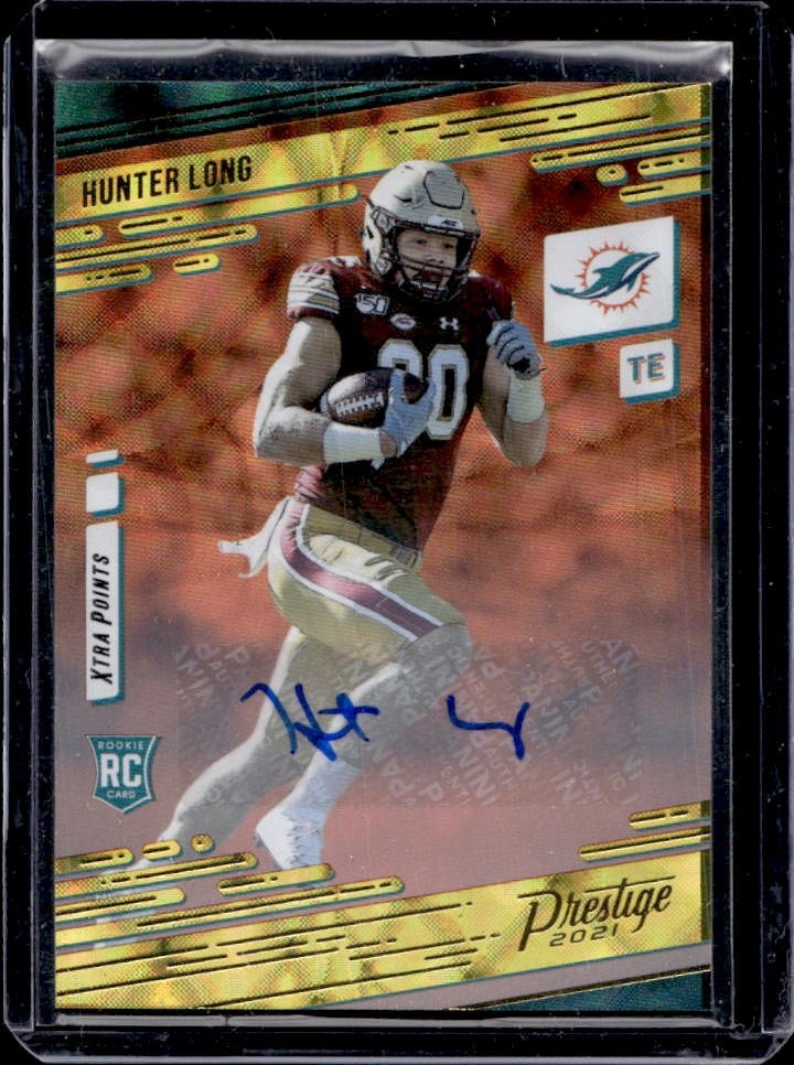 Hunter Long Panini Prestige #271 Xtra Points Red