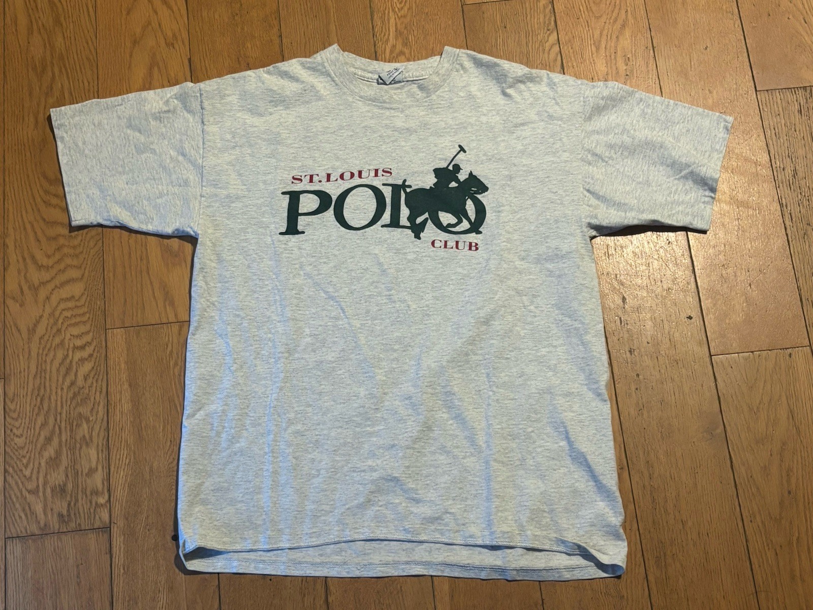 St Louis Polo Club Vintage Shirt Cal Cru Large 