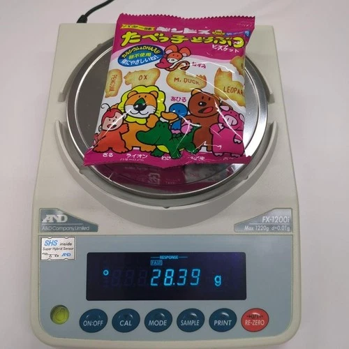 A&D FX-1200i Digital Precision Scale with Adapter Used from Japan