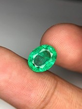 10X8 MM Natural Zambia Emerald Oval Cut 2.30 Cts Loose Gemstone For Jewelry