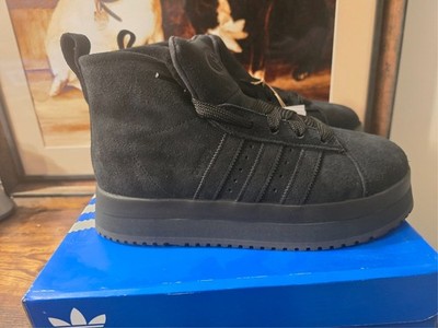 Adidas Campus 00s Winter Mid Black  JR3737 MULE Womens Shoes Boots Size 7 NEW