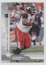 2018 Upper Deck CFL Blank Back Ucambre Williams #17 o1h